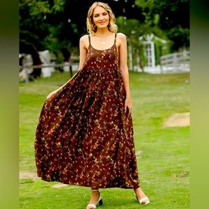 Floral Boho Long Dress